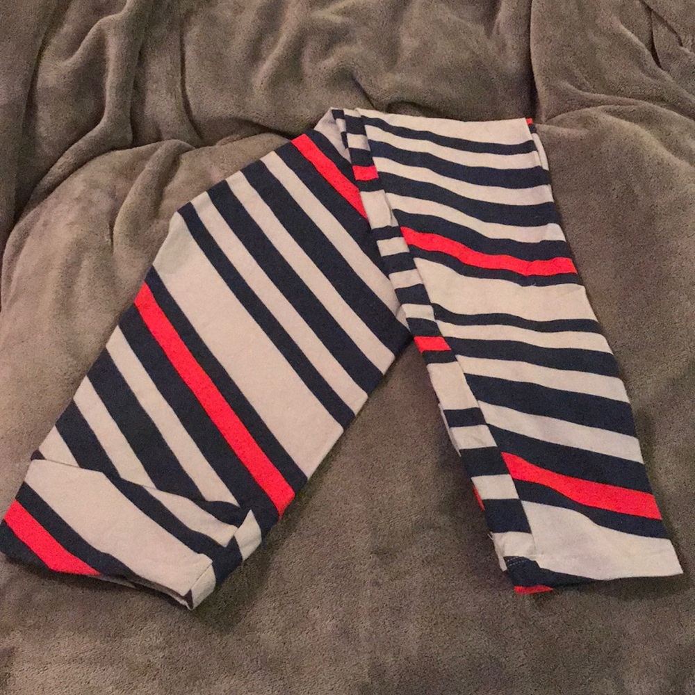NWOT LuLaRoe OS striped leggings!